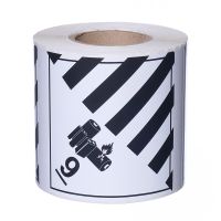 Знаки опасности № 9а в рулоне для упаковок и транспортных пакетов