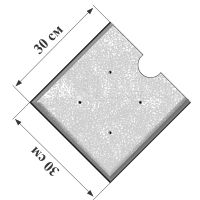 Кронштейн (карман) для информационного табло (300x300мм)