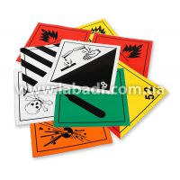 Знаки опасности для упаковок, малотоннажных транспортных средств и контейнеров