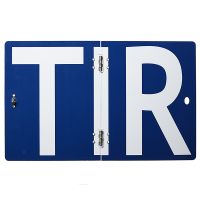 Табличка TIR складная оцинкованная 400 на 250 мм (Лаборатория АДР)